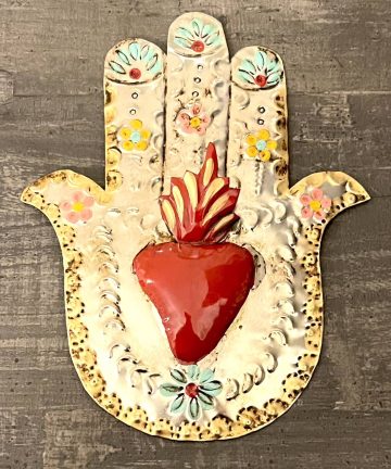 Manita Corazon in Metallo